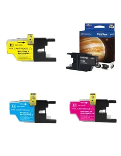 Pack de cartouches 4 couleurs (cyan, magenta, noir, jaune) Brother BR-L 0