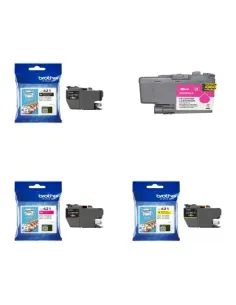 Pack de cartouches 4 couleurs (cyan, magenta, noir, jaune) Brother BR-L 1