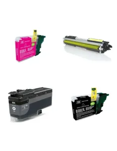 Pack de cartouches 4 couleurs (cyan, magenta, noir, jaune) Brother BR-L 0