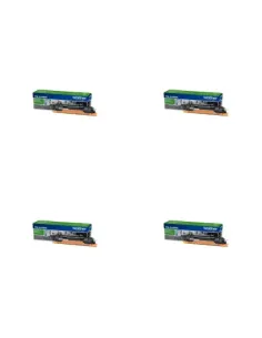 Pack de cartouches 4 couleurs (cyan, magenta, noir, jaune) Brother BR-T 2