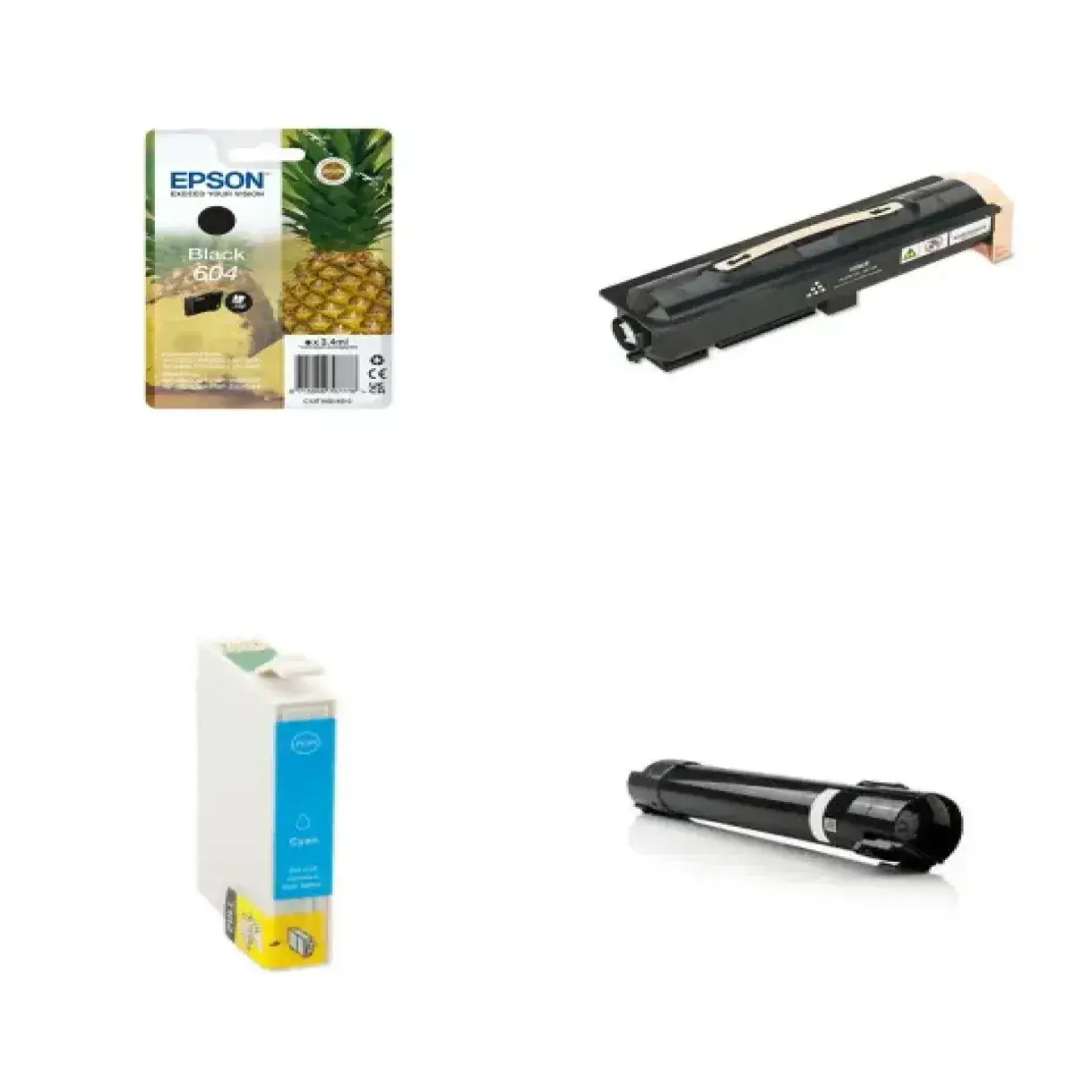 Pack de cartouches 4 couleurs (cyan, magenta, noir, jaune) Epson EP-6 0