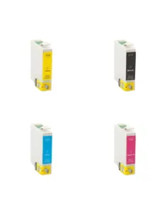 Pack de cartouches 4 couleurs (cyan, magenta, noir, jaune) Epson EP-T 0