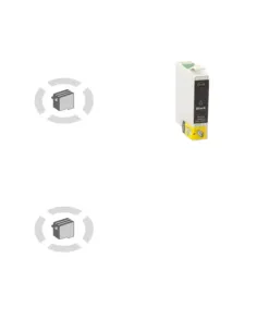 Pack de cartouches 4 couleurs (cyan, magenta, noir, jaune) Epson EP-T 0