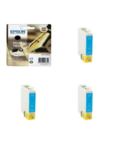 Pack de cartouches 4 couleurs (cyan, magenta, noir, jaune) Epson EP-T 0