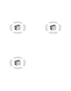 Pack de cartouches 3 couleurs (cyan, magenta, noir) HP HP-9 0