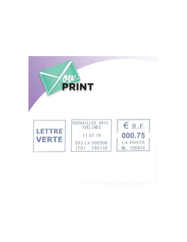 Cartouche d'encre pour PITNEY BOWES DM300c / DM400c / DM425c / DM475i