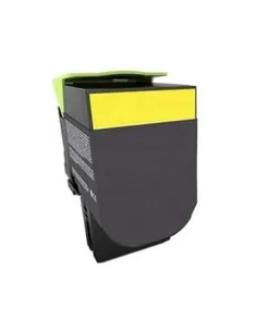 Lexmark 80C2HY0 80C2HYE 802HY Yellow toner Compatible PRO
