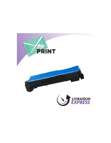 Toner cyan Kyocera 1T02HMCEU0 / TK550C compatible
