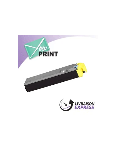 Toner jaune Kyocera 1T02F3AEU0 / TK510Y compatible