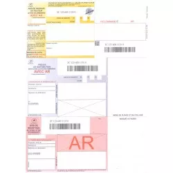 Recommandés A4 nationaux avec accusé de réception  | La poste ✓