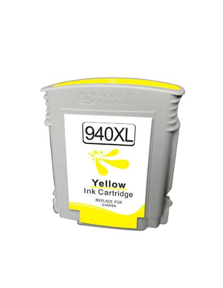 HP 940XL Yellow Cartouche Inkjet Compatible PRO C4909AE