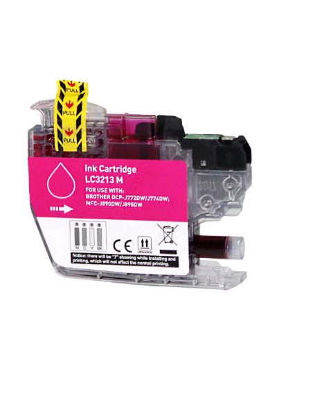 Brother LC3213 LC3211 Cartouche Universelle Inkjet Magenta Compatible PRO
