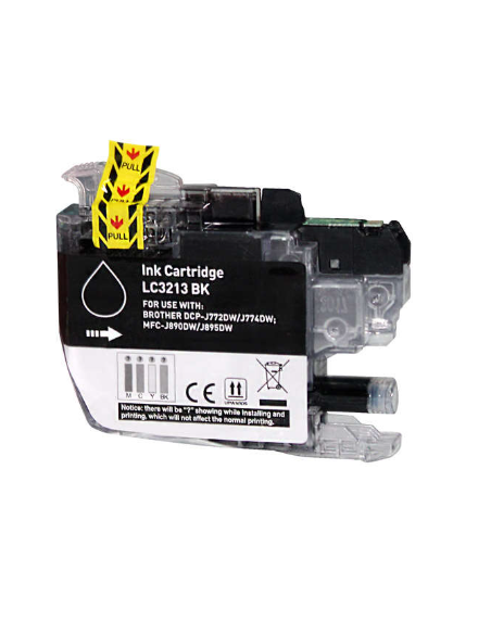 Brother LC3213 LC3211 Cartouche Universelle Inkjet Noir Compatible PRO