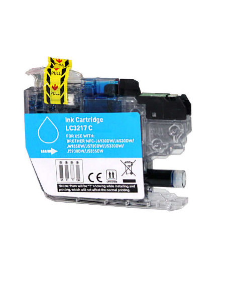 Brother LC3217 Cartouche Inkjet Cyan Compatible PRO