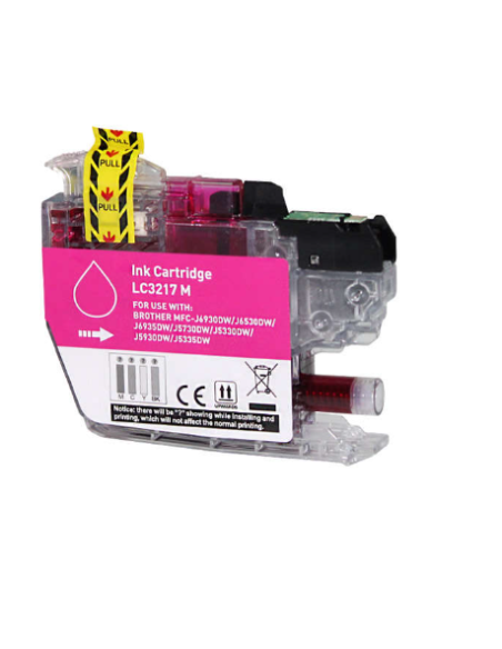 Brother LC3217 Cartouche Inkjet Magenta Compatible PRO