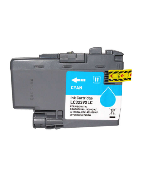 Brother LC3239XL Cartouche Inkjet Cyan Pigment Compatible PRO