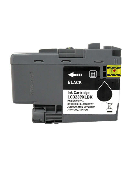 Brother LC3239XL Cartouche Inkjet Noir Pigment Compatible PRO