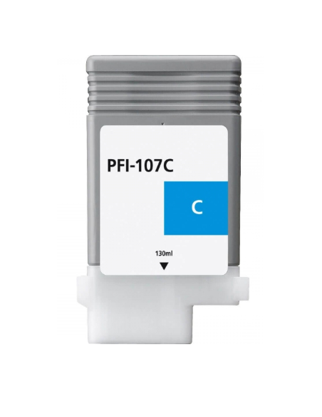 Canon PFI107 Cartouche Cyan Inkjet Compatible PRO PFI107C 6706B001