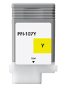 Canon PFI107 Cartouche Yellow Inkjet Compatible PRO PFI107Y 6708B001