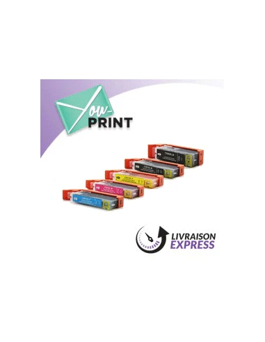 Cartouche jet d'encre CANON PGI550CLI551 / 6509B008 compatible | YOU-PRINT
