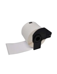 Brother DK11240 Etiquettes Compatible PRO prédédoupées spéciales 102x51 mm 600 unités texte Noir sur fond Blanc