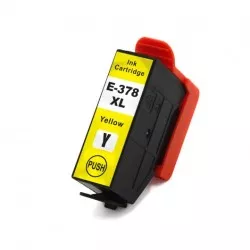 Cartouche d'encre Jaune Epson C 13 T 37944010 / 378XL compatible | ECUREUIL
