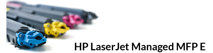 Série d'imprimante HP LaserJet Managed MFP E | Encre et toners
